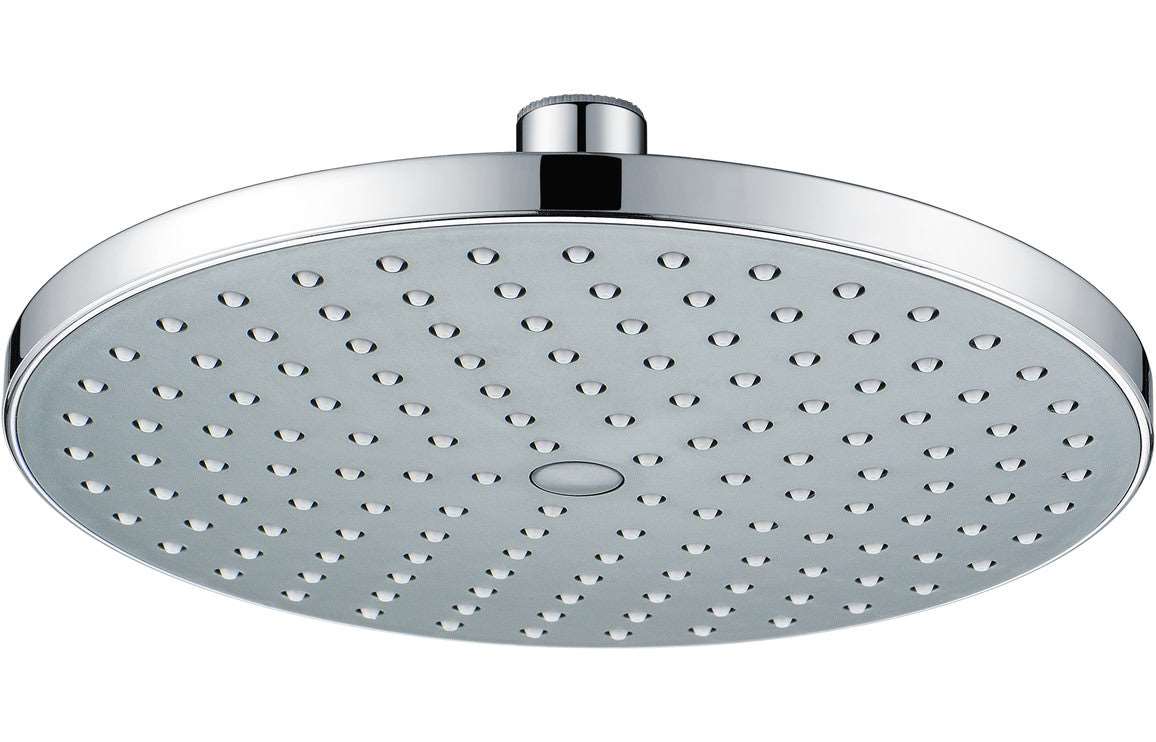 200mm Round Showerhead - Chrome-Shower Heads-DIC0632-