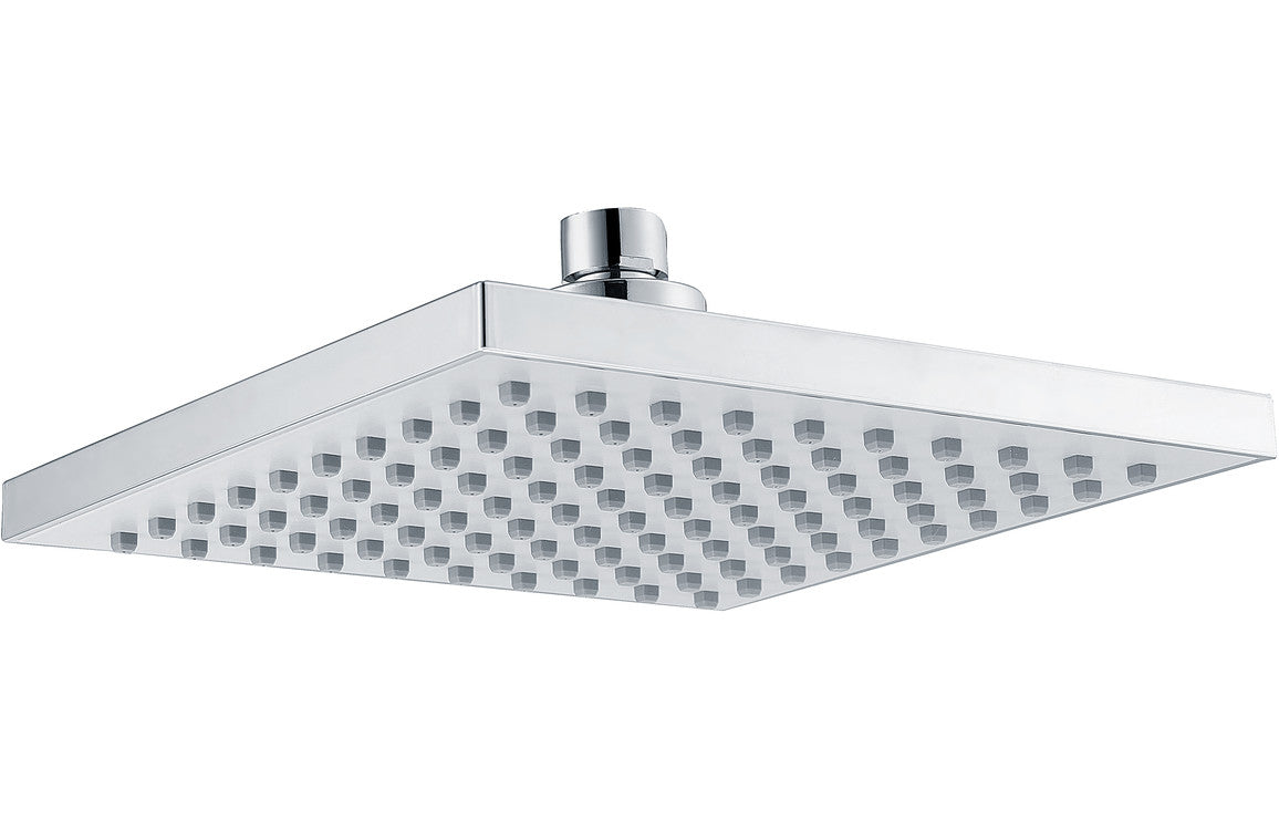 200mm Square Showerhead - Chrome-Shower Heads-DICM0634-