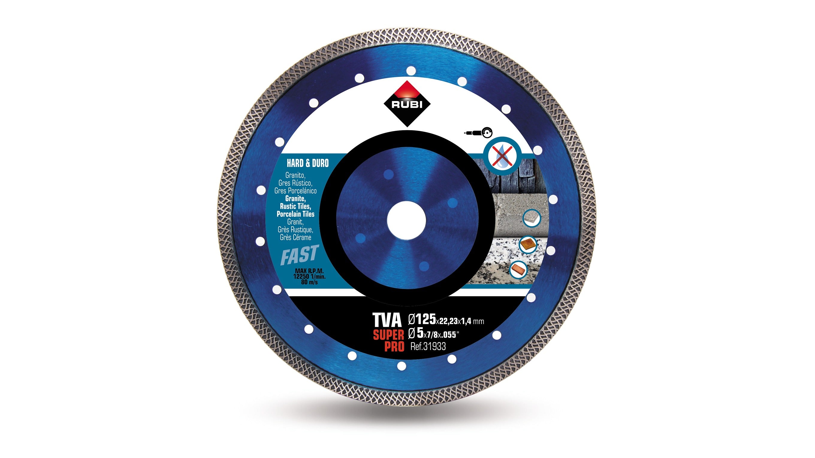 Rubi TVA 115 Super Pro Porcelain Blade