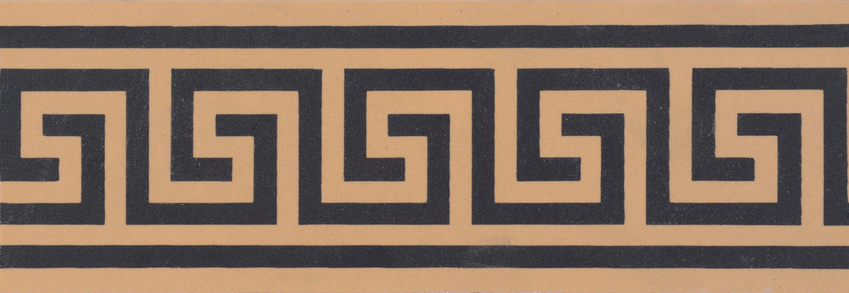 Original Style Victorian Greek Key Border