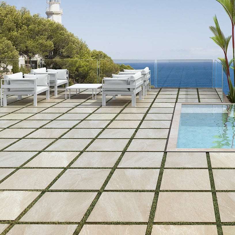 Brantano Beige Floor Porcelain Tile 60x60cm