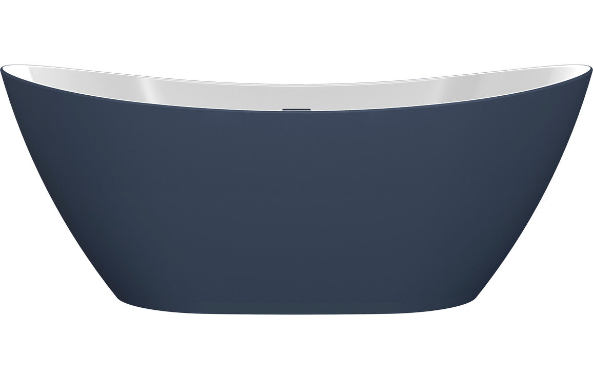 Cefni Freestanding 1700x780x690mm Bath - Matt Blue