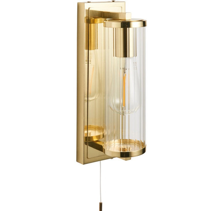 Zara Wall Light - Brushed Brass