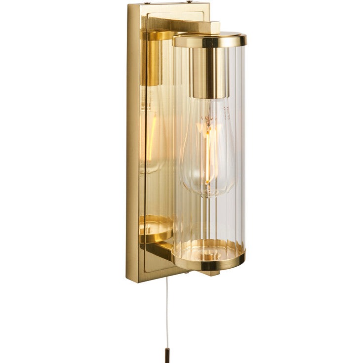 Zara Wall Light - Brushed Brass