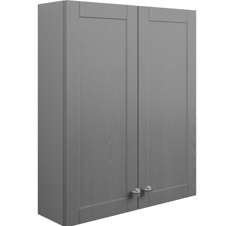Picpoul 600mm 2 Door Wall Unit - Grey Ash