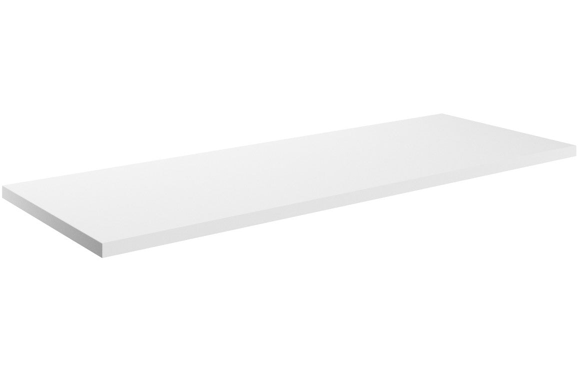 Mews Laminate Worktop (1200x460x18mm) - White Gloss