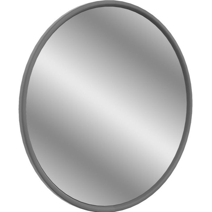 Lucia 550x550mm Round Mirror - Grey Ash