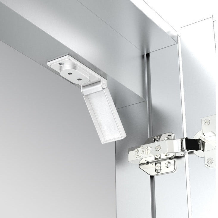 Sakura 600mm 2 Door Front-Lit LED Mirror Cabinet