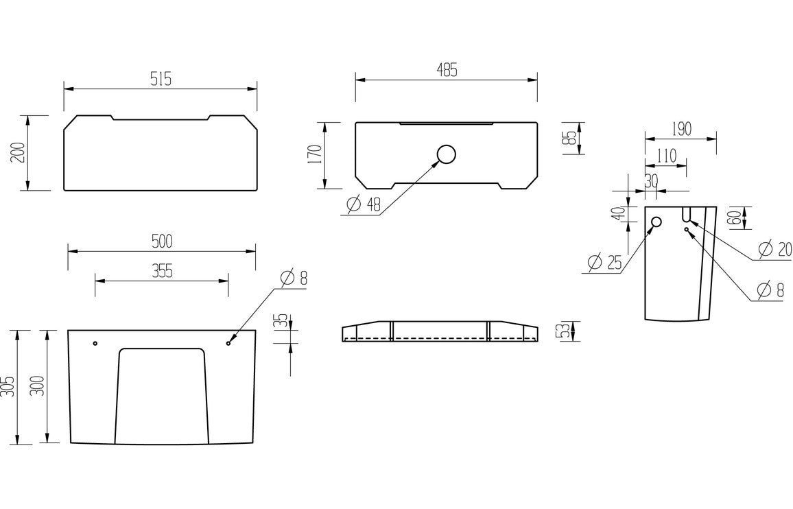 Berlington Traditional High Level WC & Soft Close Seat