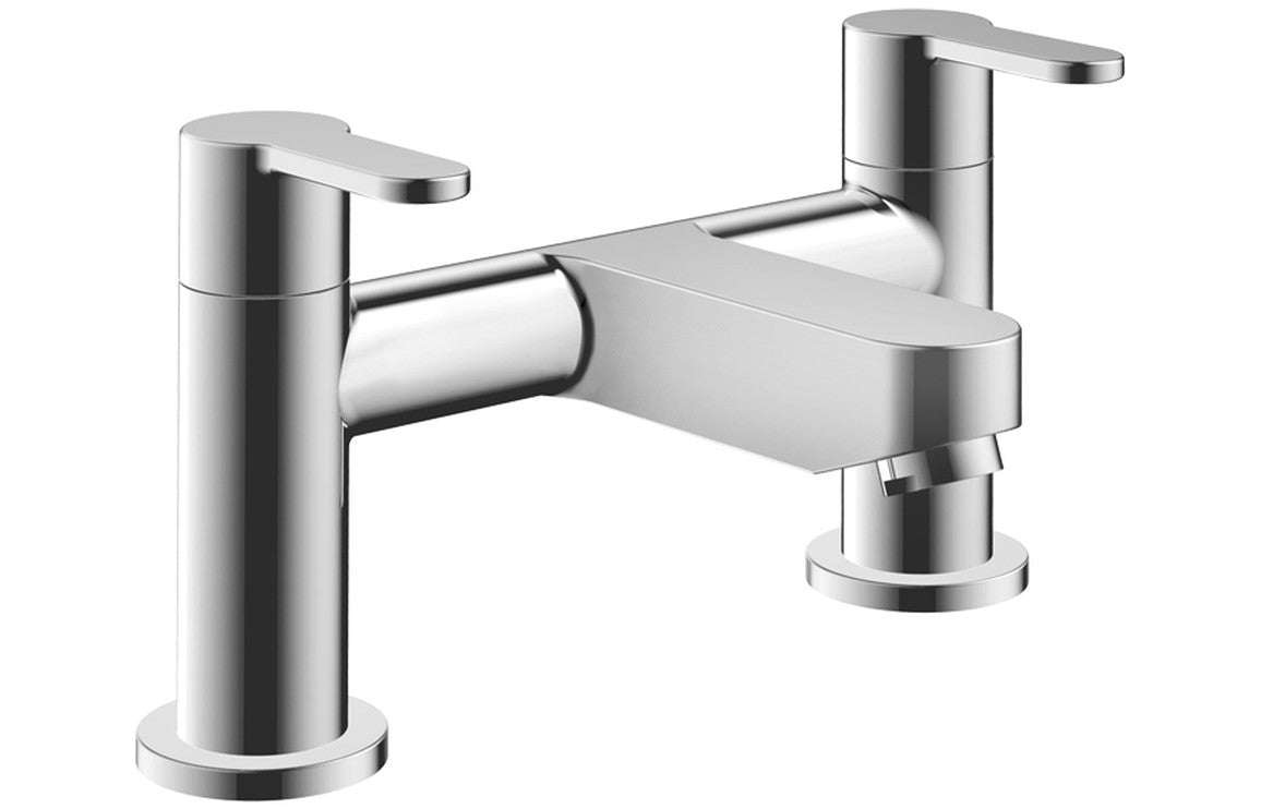 Pia Bath Filler - Chrome