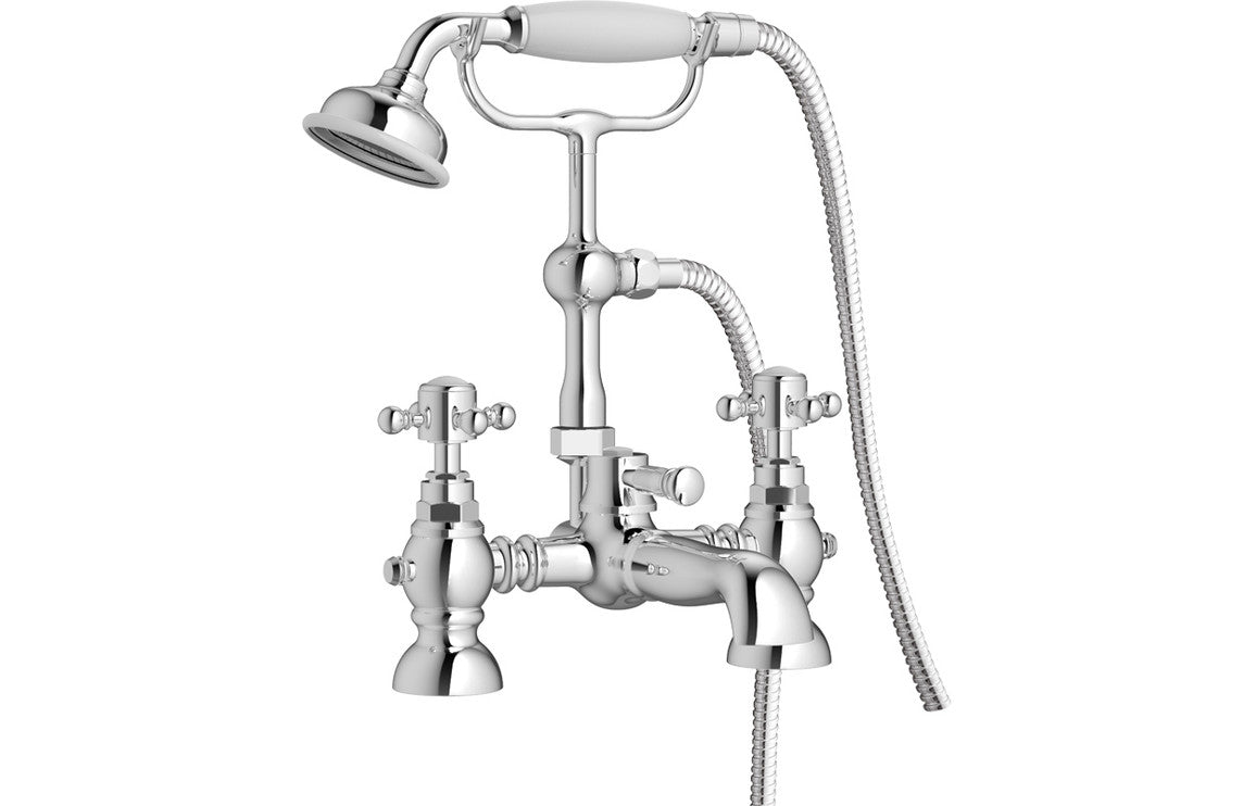 Tolfa Bath/Shower Mixer & Shower Kit - Chrome