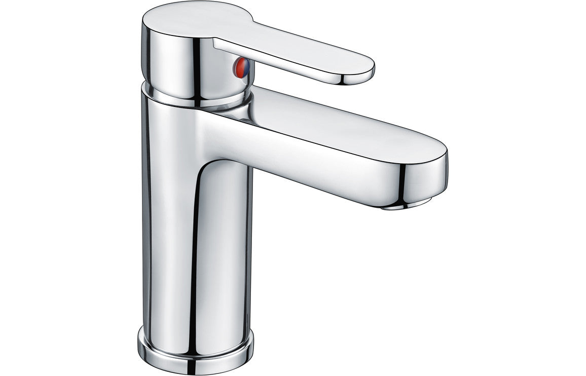 Aresso Basin Mixer & Waste - Chrome