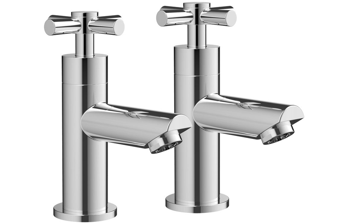 Almese Basin Taps - Chrome