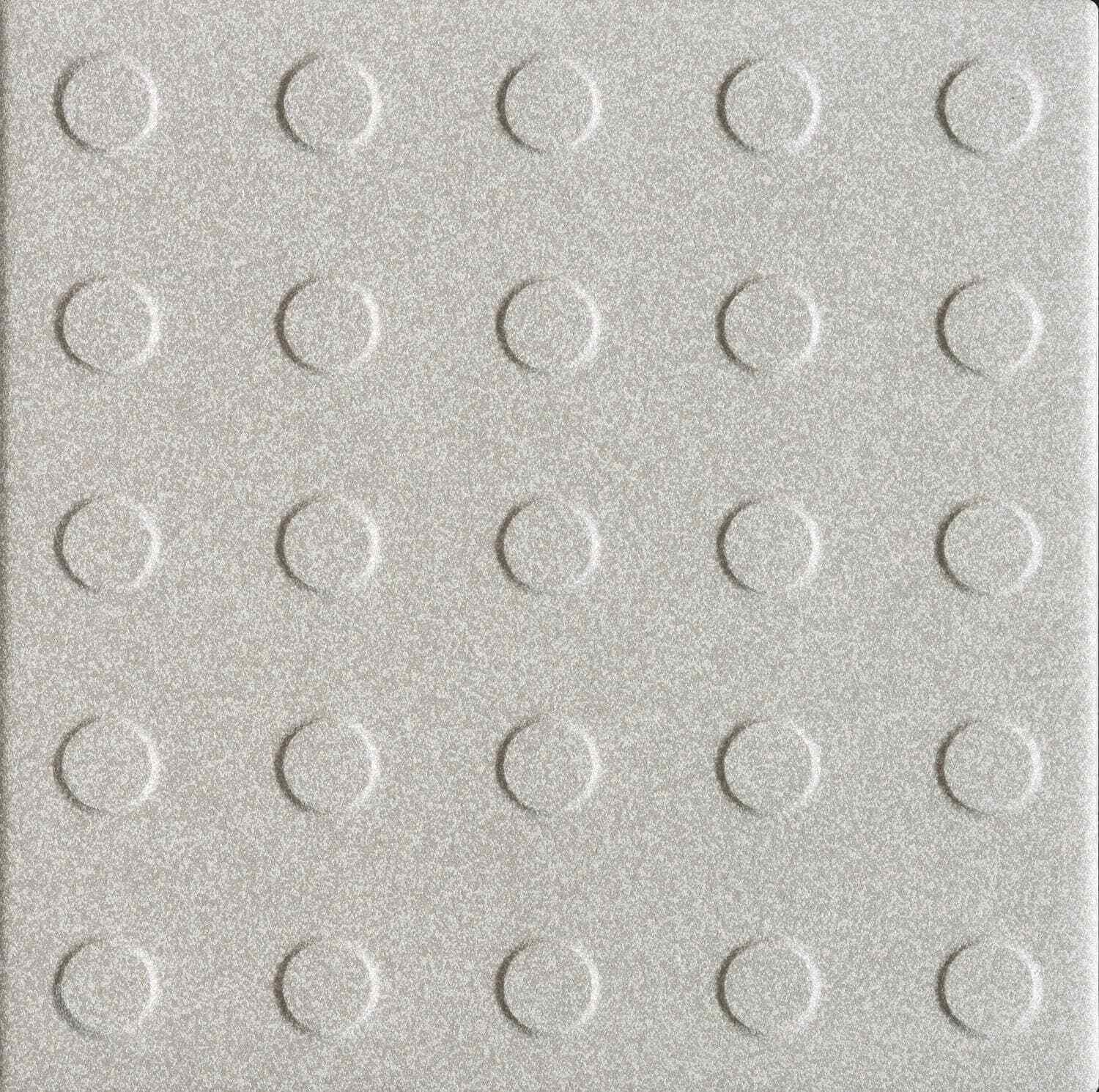 Dorset Woolliscroft Multidisc Steel Grey Slip Resistant Quarry Tile 148x148mm