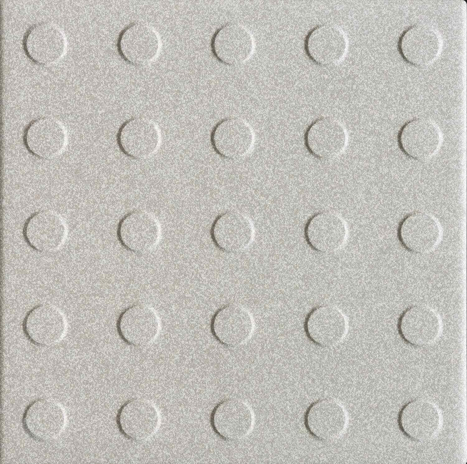 Dorset Woolliscroft Multidisc Steel Grey Slip Resistant Quarry Tile 148x148mm