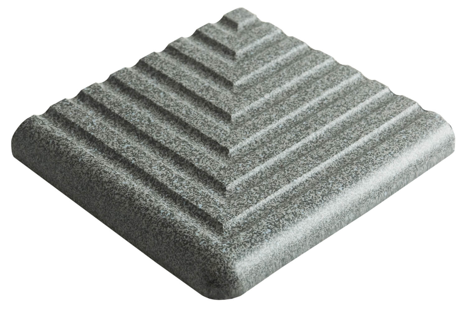Dorset Woolliscroft Dark Grey Step Tread Slip Resistant Quarry Tile 100x100mm