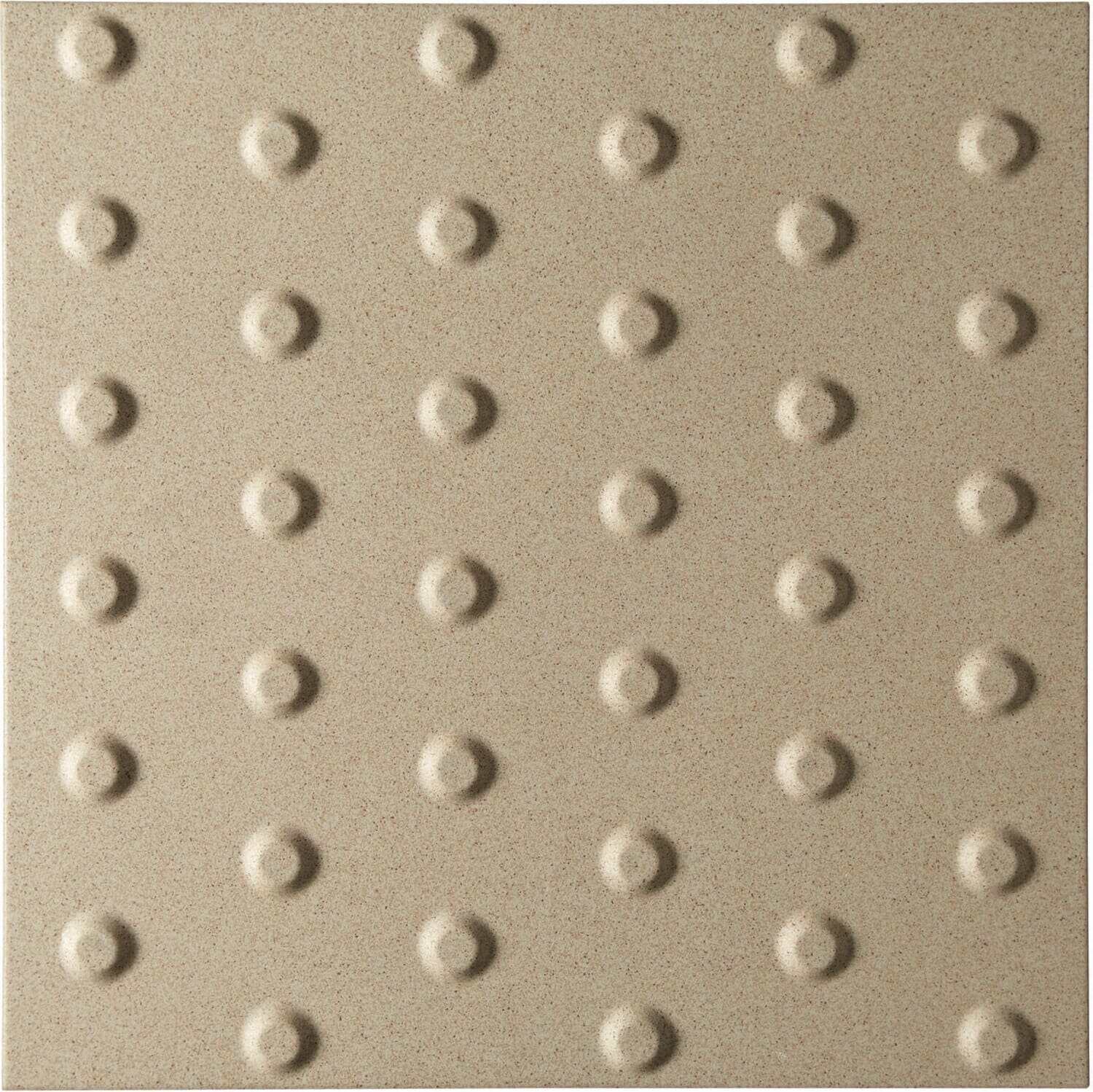 Dorset Woolliscroft Tactile Blister Sand Slip Resistant Quarry Tile 400x400mm