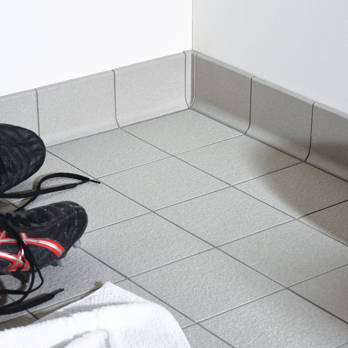 Dorset Woolliscroft Luna Steel Grey Slip Resistant Quarry Tile 148x148mm