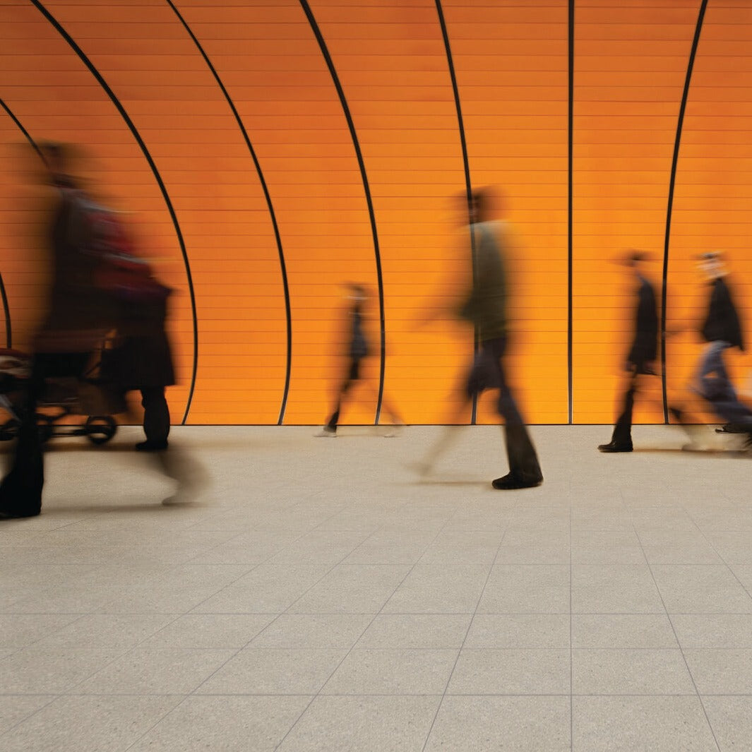 Dorset Woolliscroft Pebbled Aggregate Steel Grey Slip Resistant Quarry Tile 300x300mm