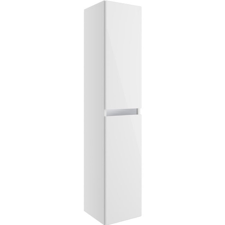 Sancerre 300mm 2 Door Wall Hung Tall Unit - White Gloss