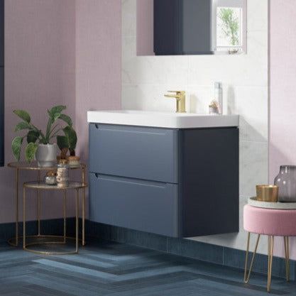 Bettola Tall Basin Mixer - Brushed Brass