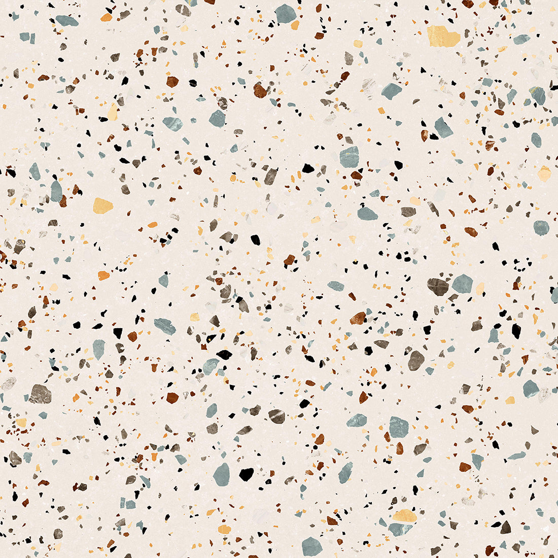 London Terrazzo Vintage White Porcelain Tile 60x60cm