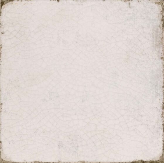Garcia Vintage Matt White Glazed Porcelain Wall & Floor Tile 20x20cm-Verona-P12617