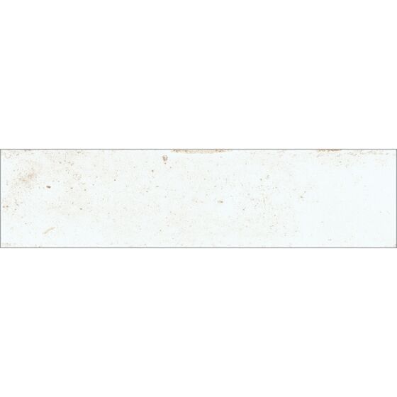 Hope White Gloss Ceramic Wall Tile 7.5x30cm-Verona-P11063