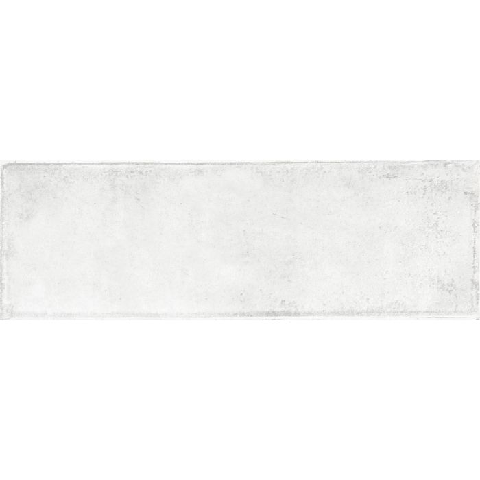 Original Style Tileworks Montblanc White Ceramic Wall Tile 20x60cm
