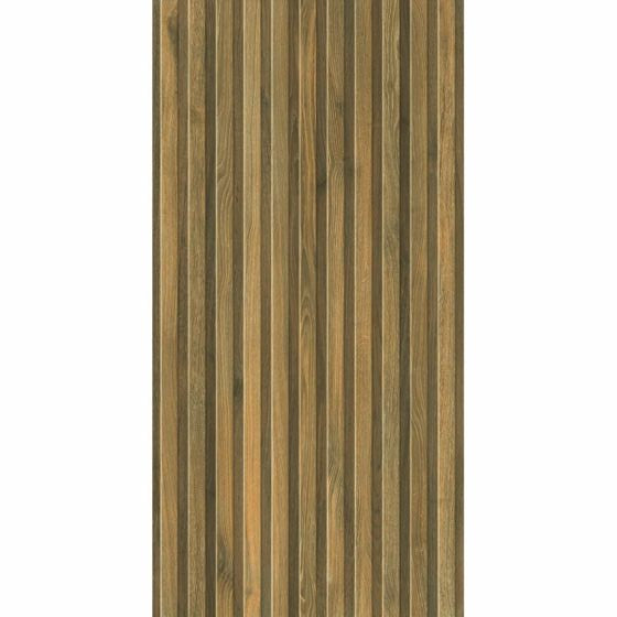 Kinabalu Dark Oak Wood Effect Matt Glazed Porcelain Panel 60x120cm-Verona-P13610