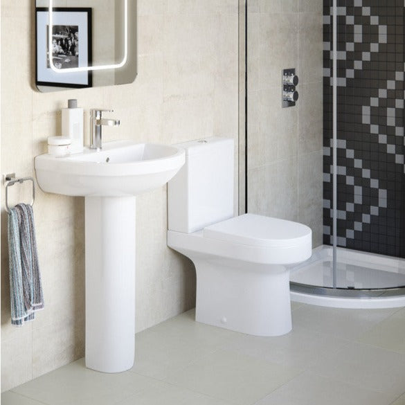 Leigh Back To Wall Comfort Height WC & Soft Close Seat
