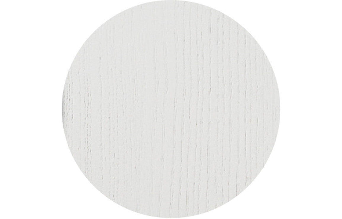 Lucia Soft Close Wood Effect Toilet Seat - Satin White Ash