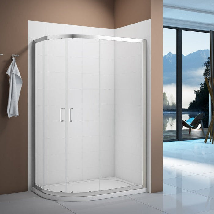 Merlyn Vivid Boost 900x800mm 2 Door Offset Quadrant
