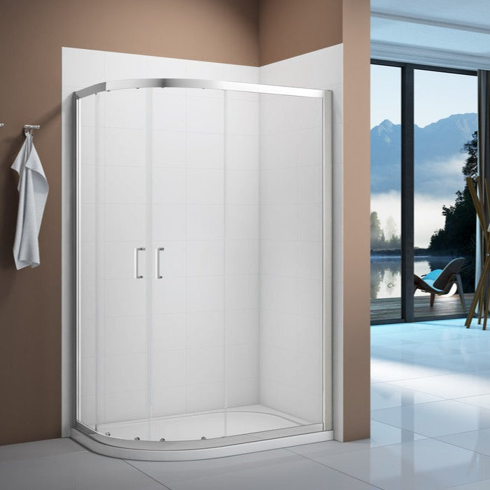 Merlyn Vivid Boost 1200x900mm 2 Door Offset Quadrant