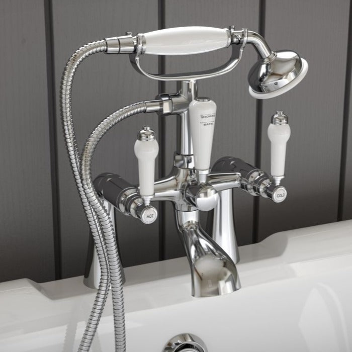 Matelica Basin Pillar Taps - Chrome