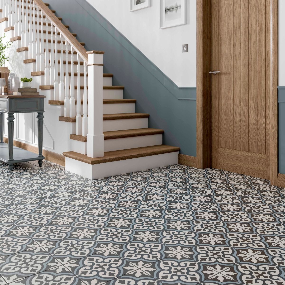 Miro Patterned Ceramic Wall & Floor Tile 25x25cm-Verona-P10872