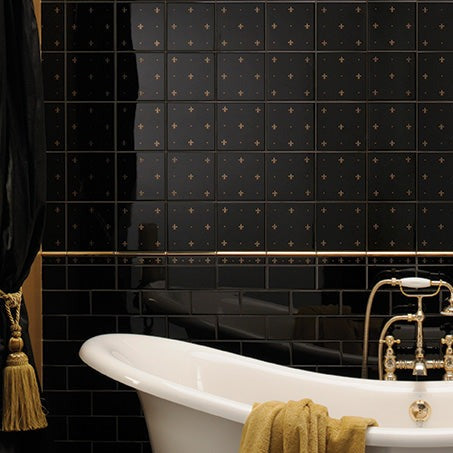 Original Style Artworks Fleur de Lis 2-Tile Set