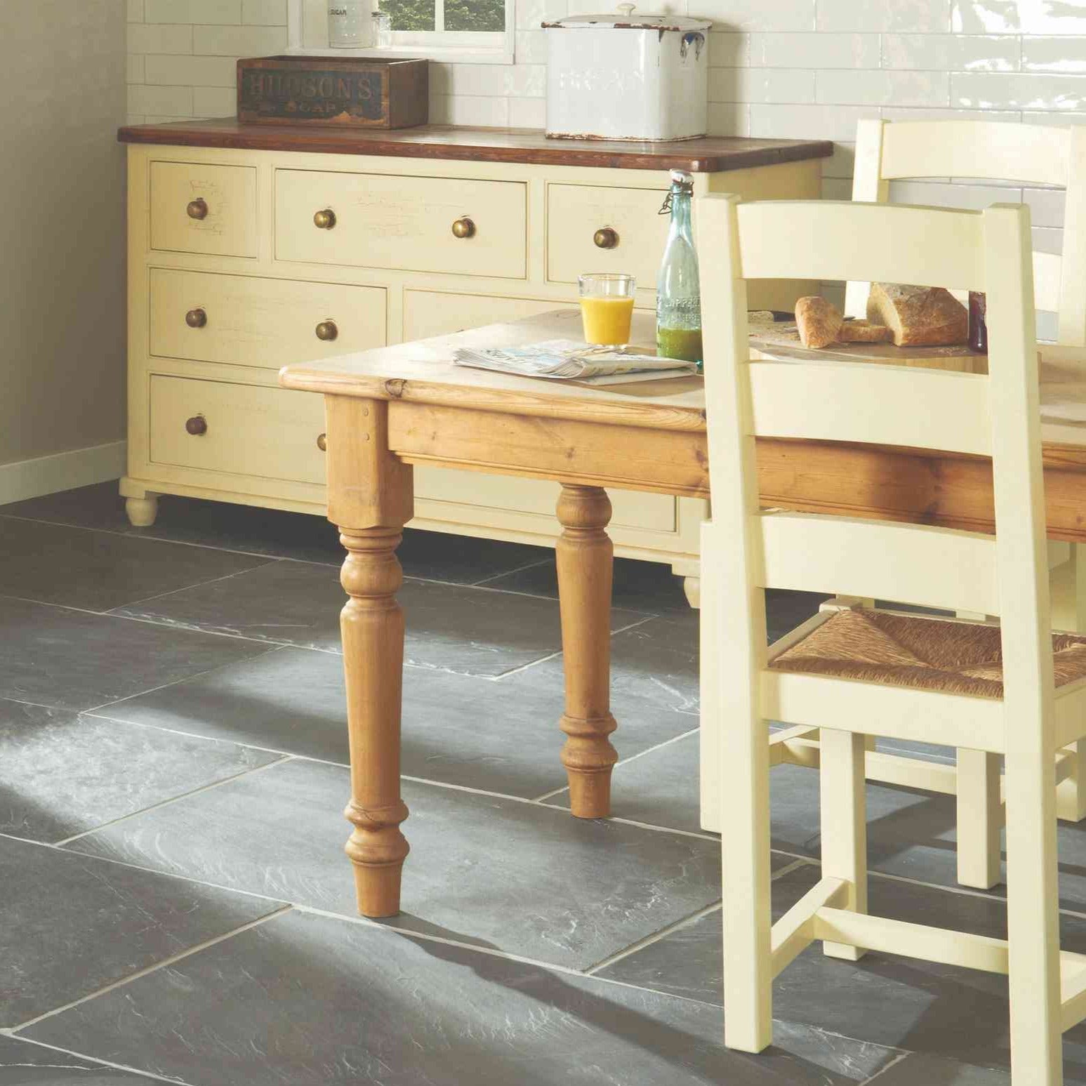 Original Style Earthworks Black Flag Natural Slate Tile 40x60cm