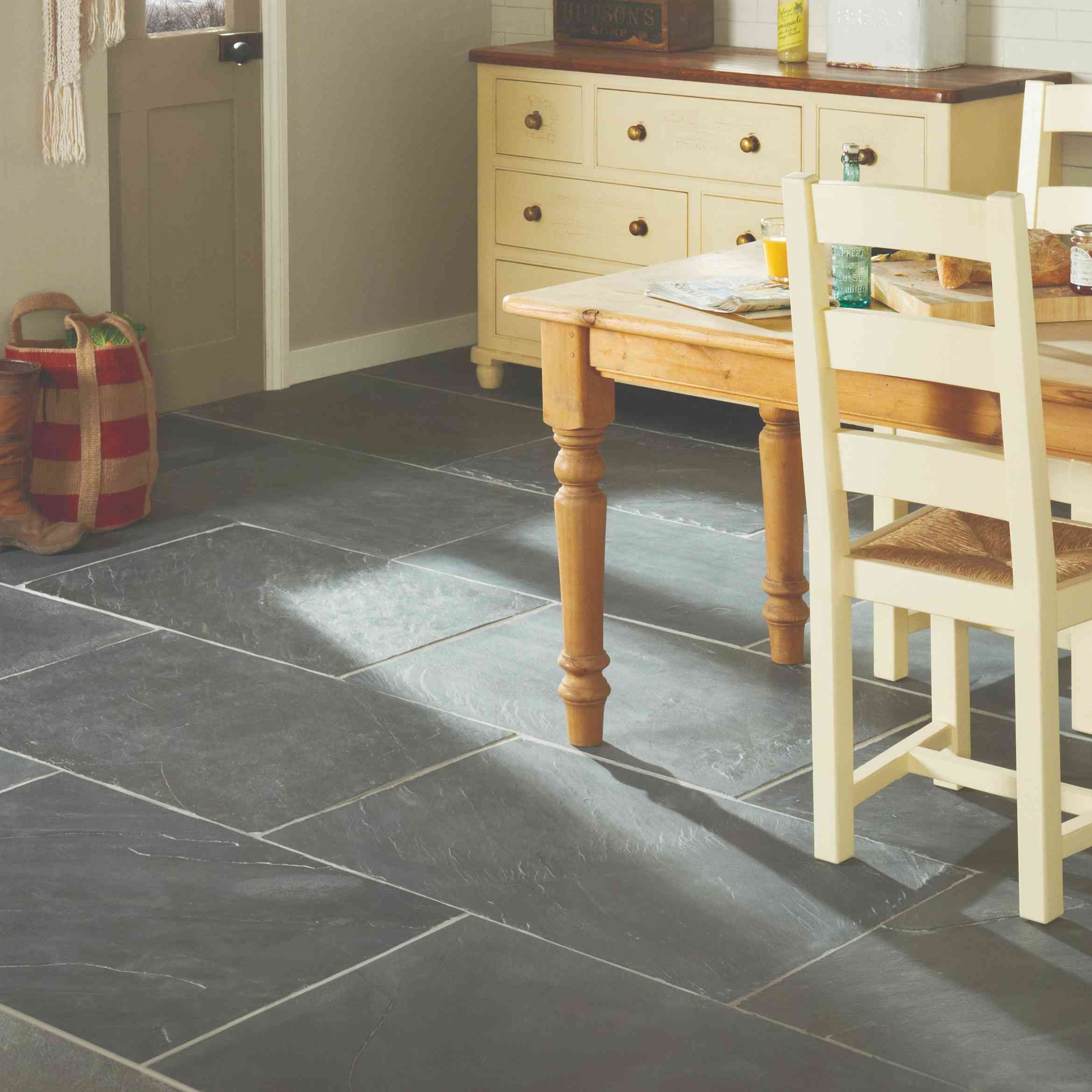 Original Style Earthworks Black Flag Natural Slate Tile 40x60cm