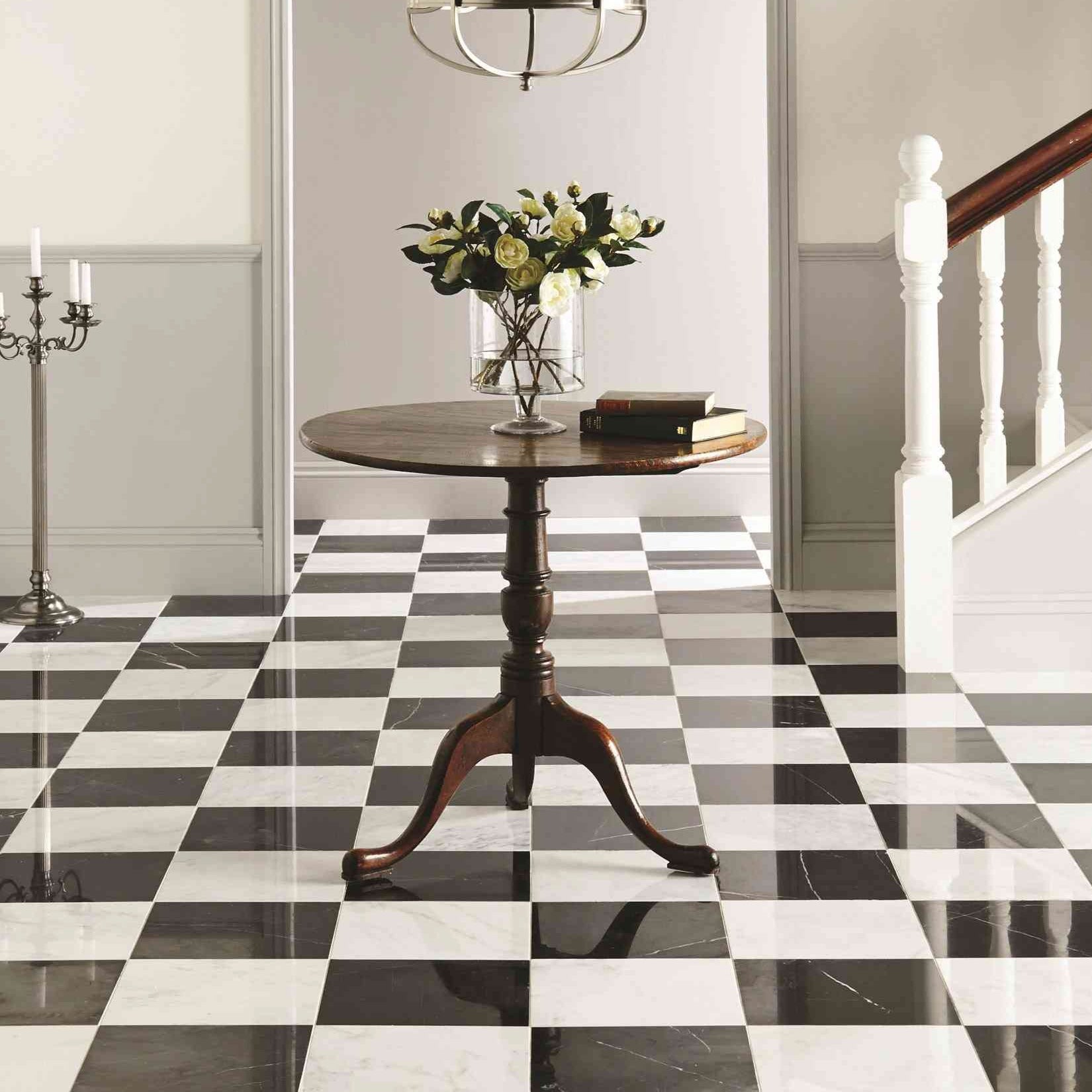 Original Style Earthworks Nero Polished Marble Tile 30x30cm