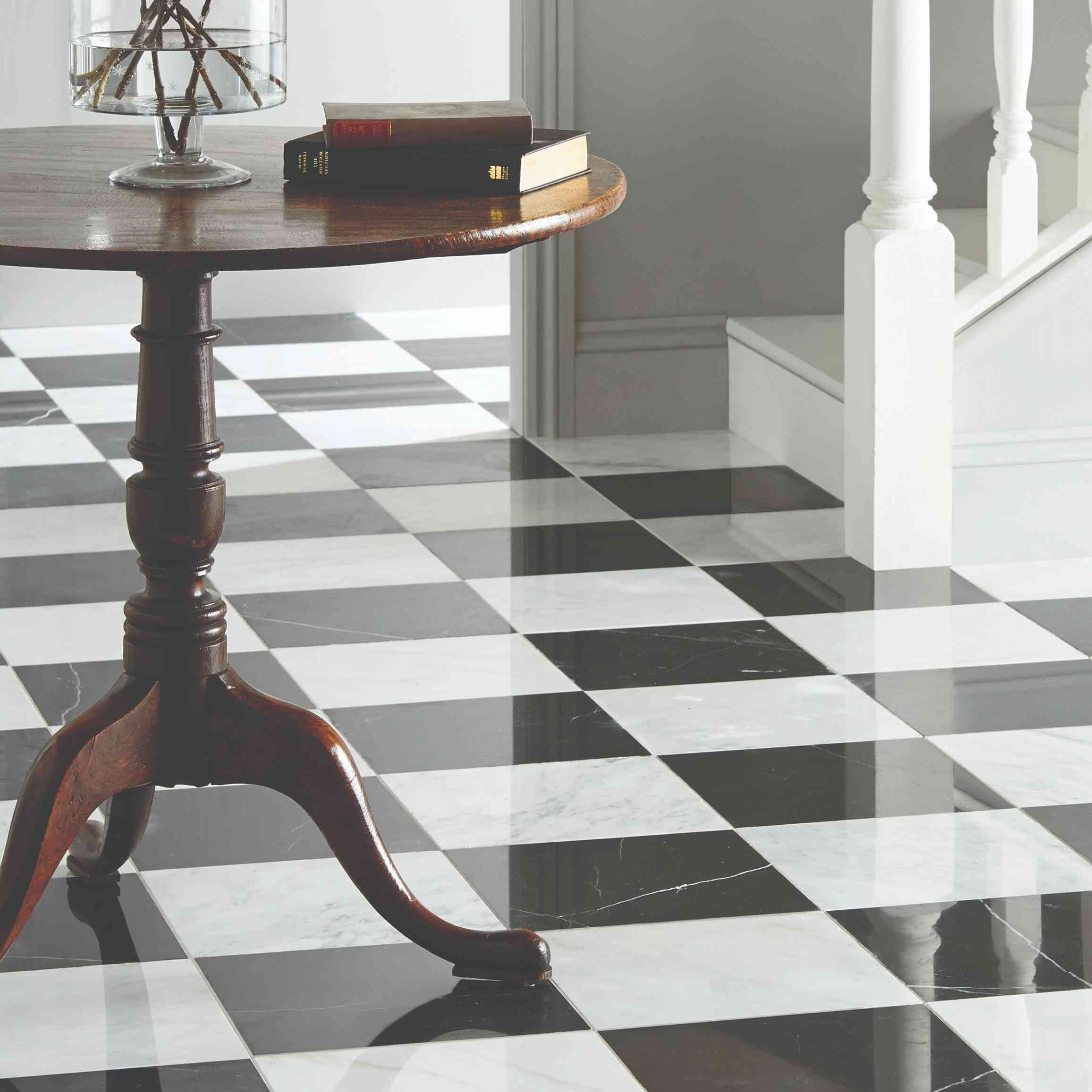 Original Style Earthworks Nero Polished Marble Tile 30x30cm