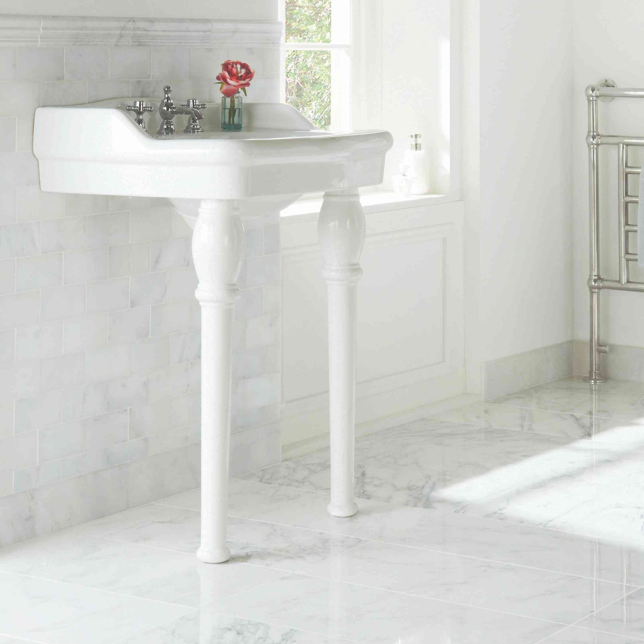 Original Style Earthworks Viano White Honed Marble Tile 7x15cm