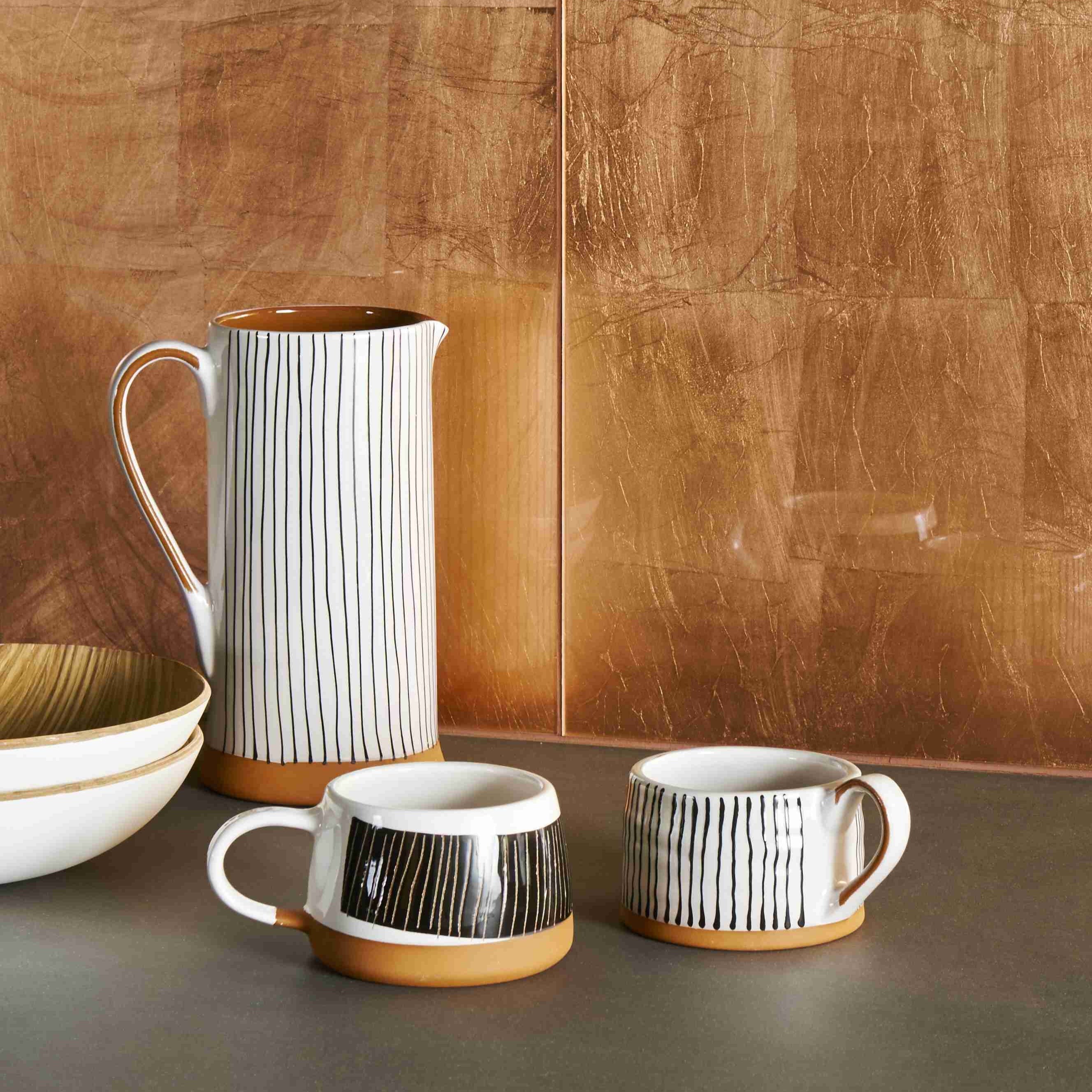 Оriginal Style Glassworks Copper Leaf Decorative Effects Glass Tile 30x60cm