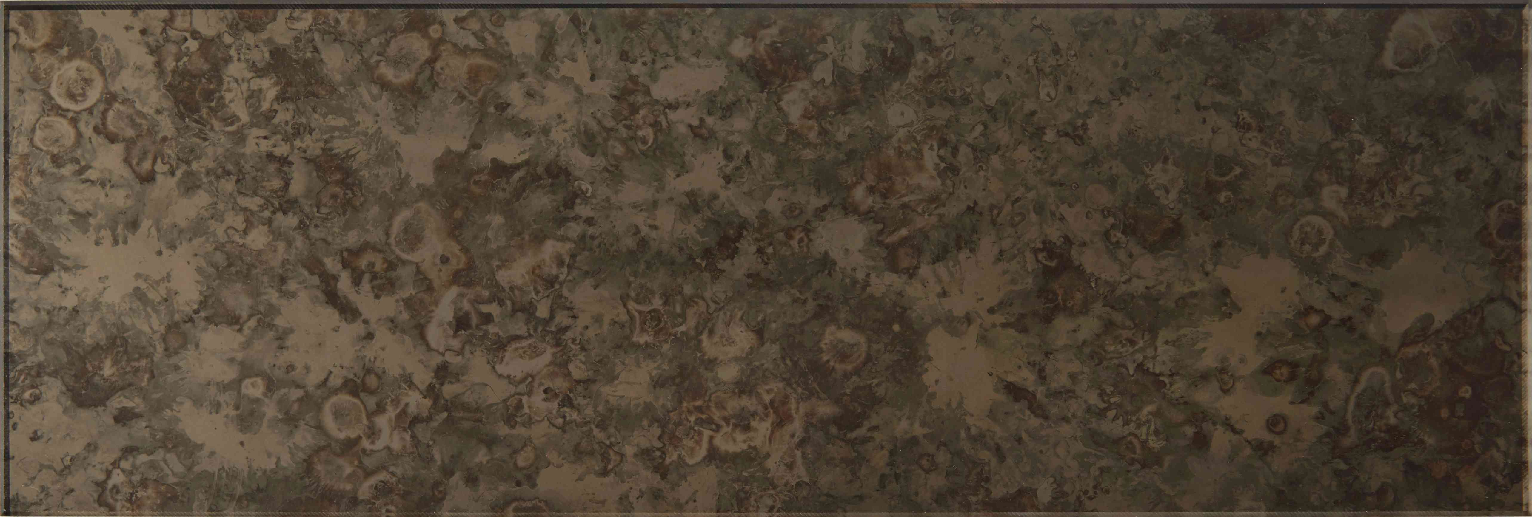 Оriginal Style Glassworks Brick Antique Mirror Copper Tile 10x30cm