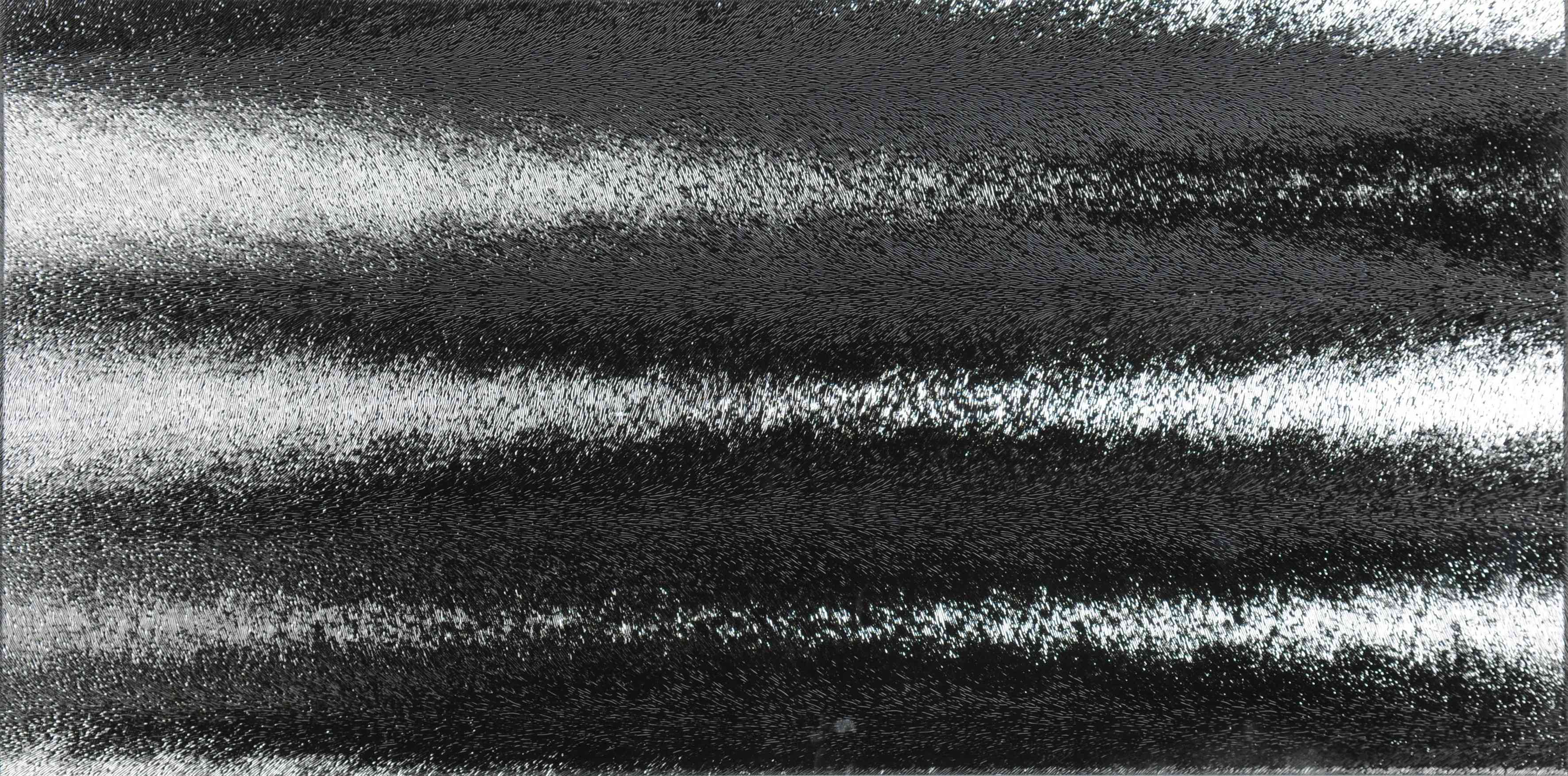 Оriginal Style Glassworks Aurora Borealis Dark Silver Decorative Effects Glass Tile 30x60cm