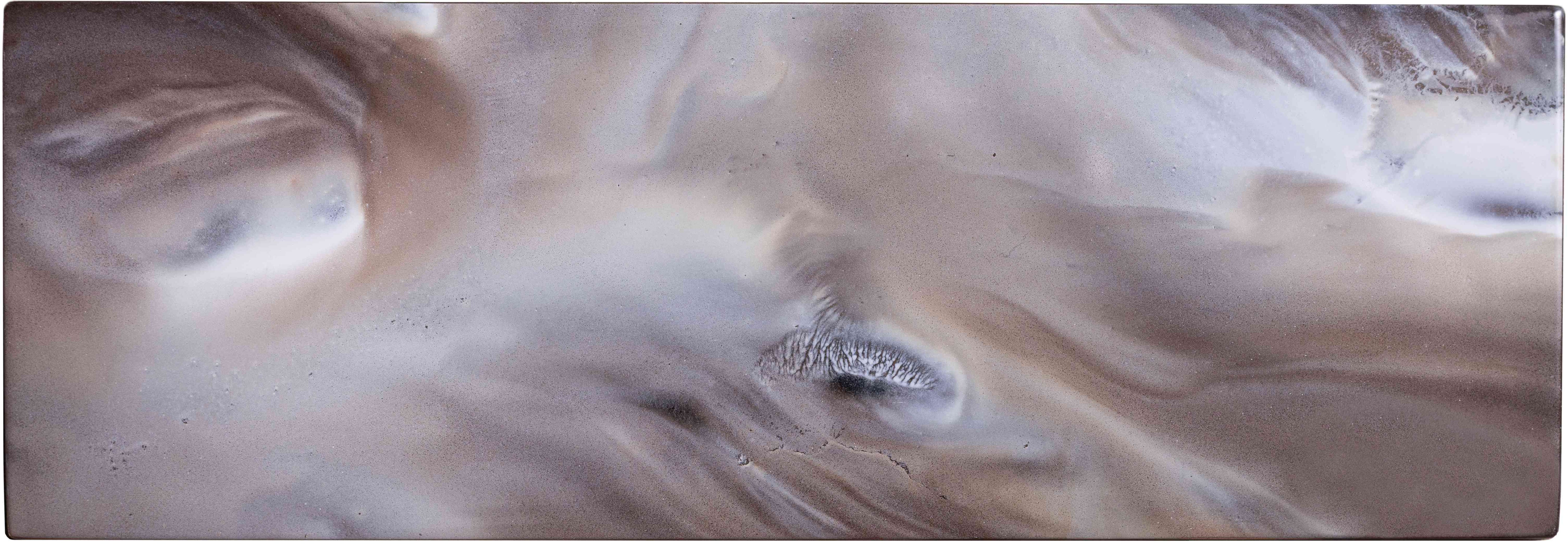 Original Style Glassworks Storm Patterned Brick Tile 8x20cm