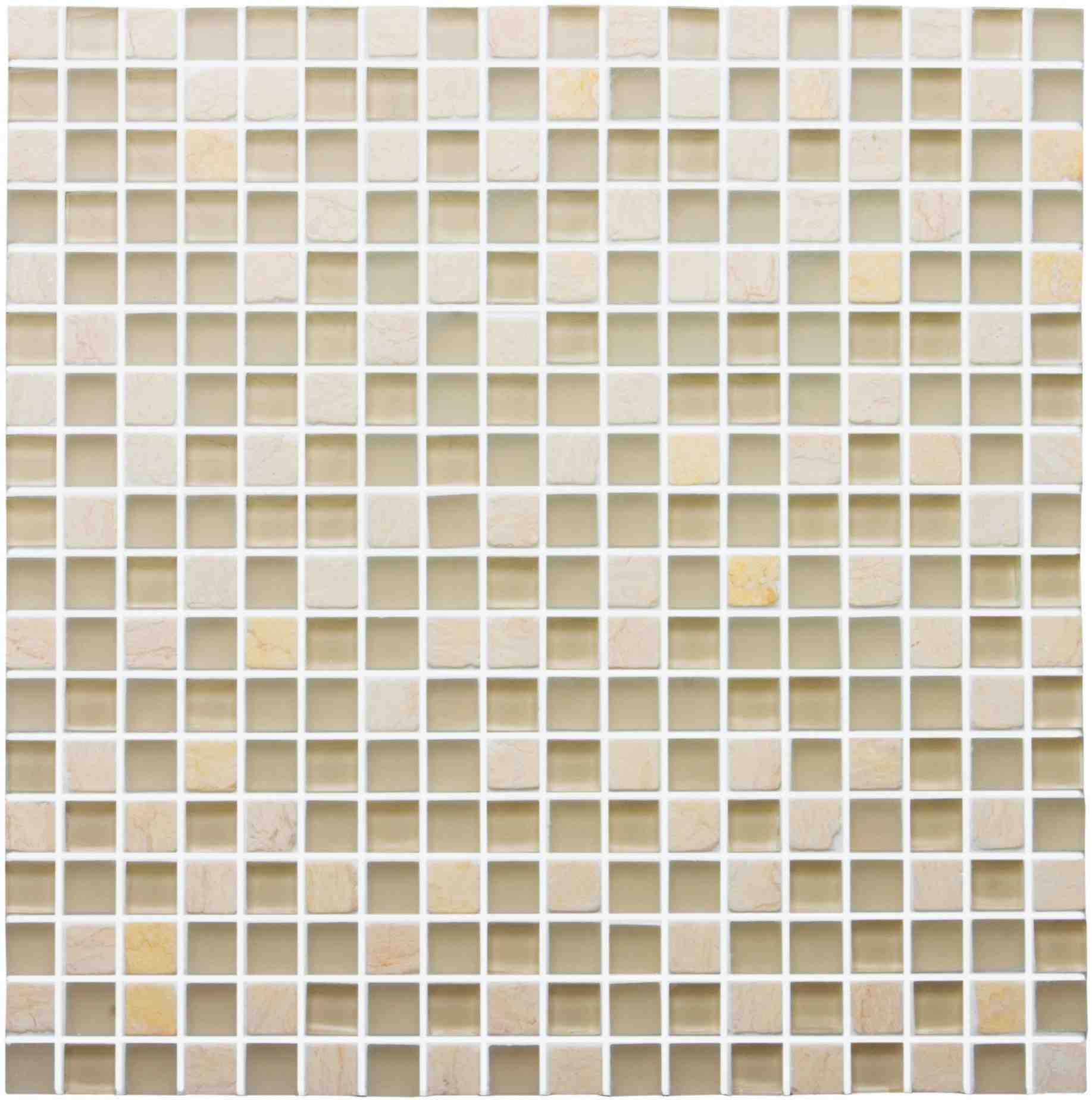 Original Style Mosaics Golpo Earth And Fire Mixed Mosaic Tile 30x30cm