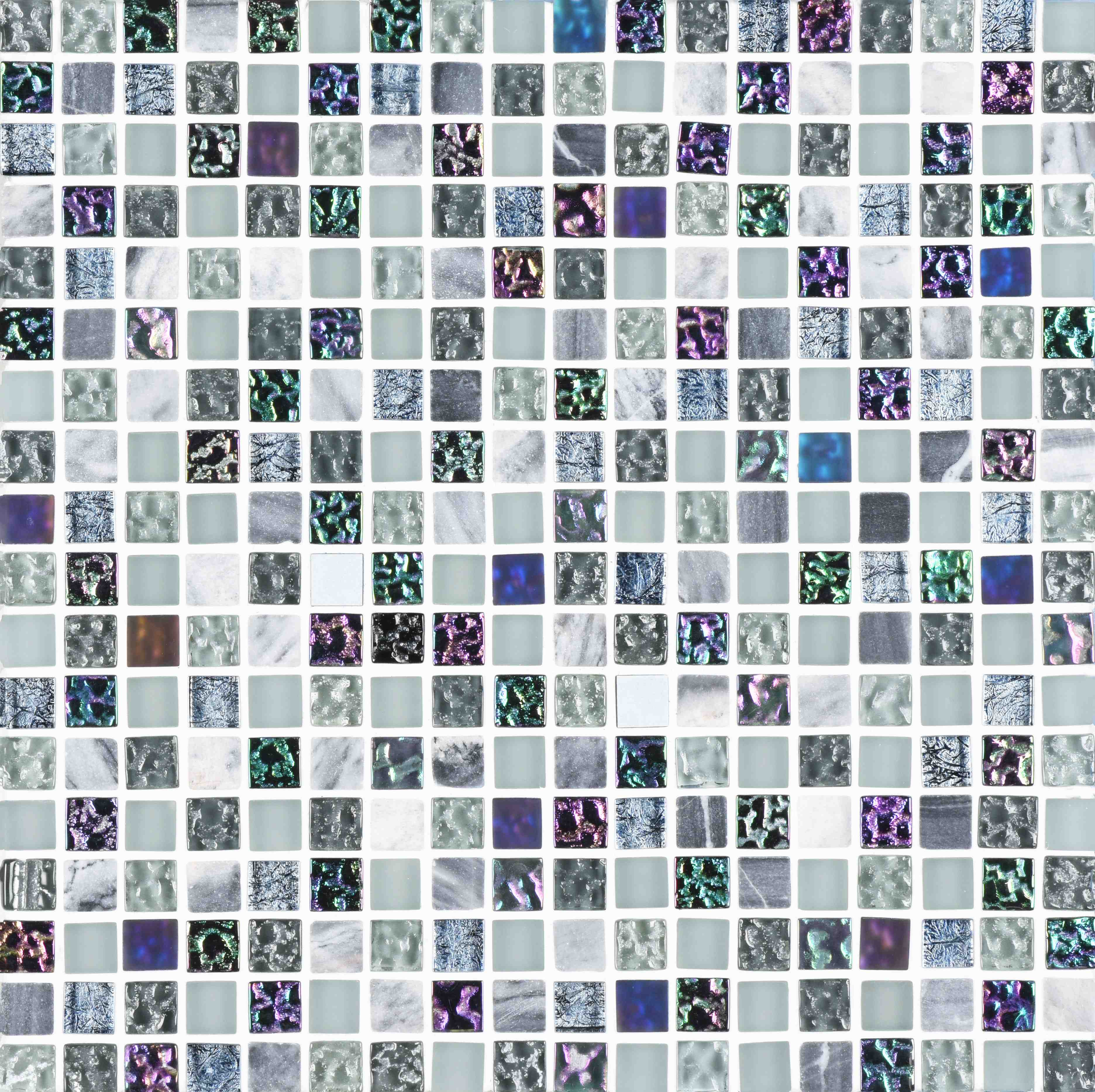 Original Style Mosaics Pamplona Earth And Fire Mixed Mosaic Tile 30x30cm