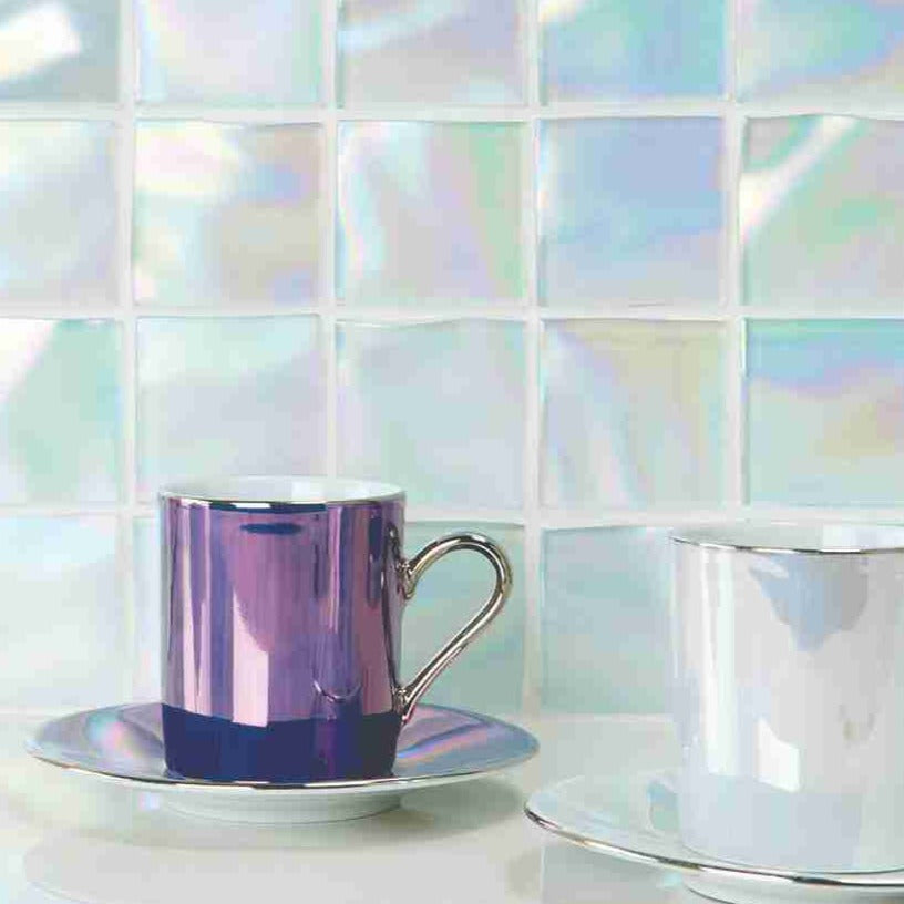 Original Style Mosaics Ultimo Shell Iridescent Mosaic Tile 30x30cm