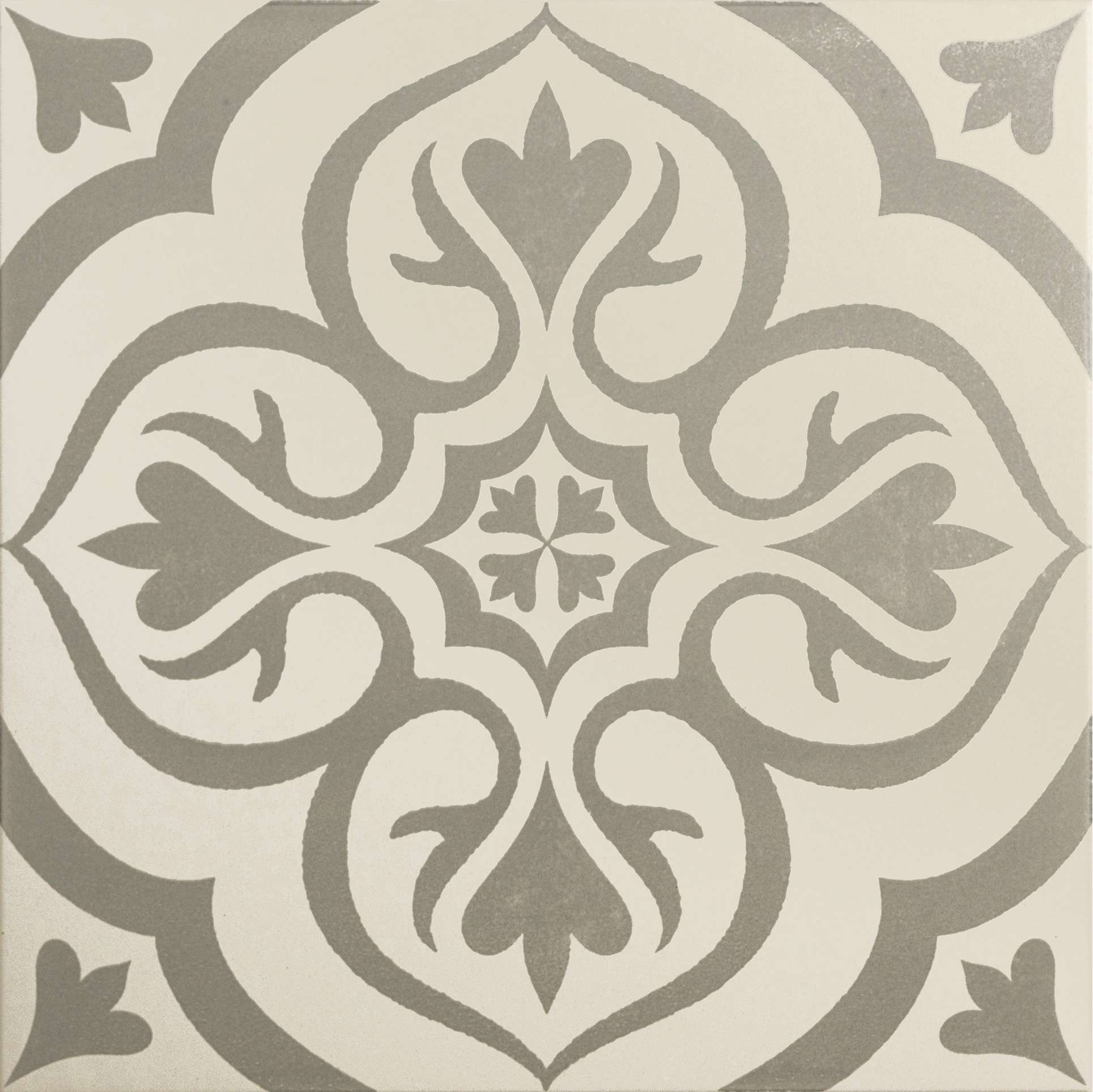 Original Style Odyssey Grande Knightshayes Light Grey on Chalk Tile 30x30cm